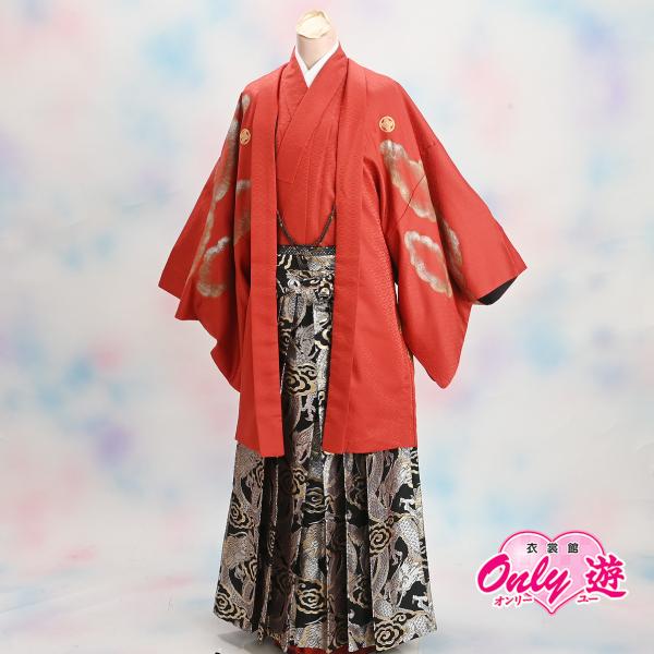 【メンズ袴セットレンタル】風神雷神/50-556RF/175-836IM/6号/成人式/卒業式/結婚...