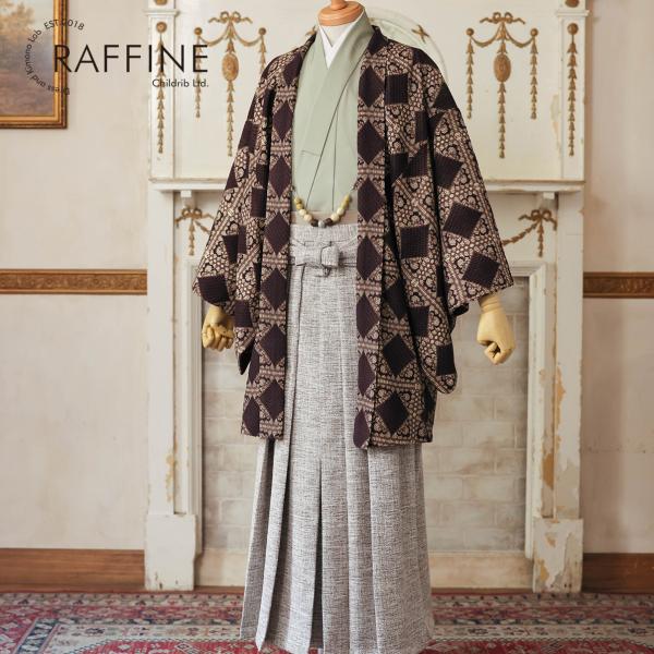 【新作】【新品】【メンズ袴セットレンタル】ラフィネココ/50-646RF/55-608RF-93/d...