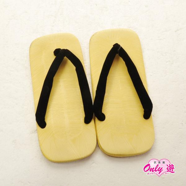 雪駄/メンズ/58-013BN/殿方小物/27.5cm/ビニール表/黒鼻緒/高さ1.8cm/中国製/...