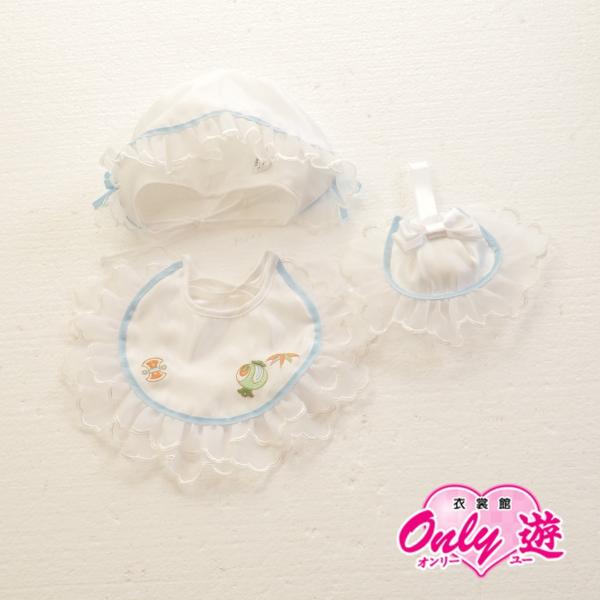 A26-0065/NB/お宮参り 男の子 祝い着用/ブランド 乙葉 レンタル赤ちゃん用よだれかけ 帽...