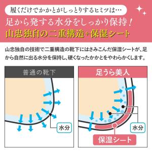 靴下 足うらまるごと美人(22-24cm・24...の詳細画像5