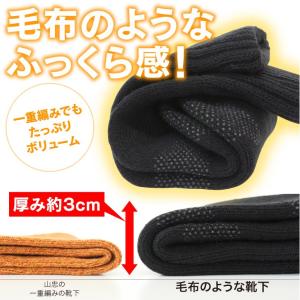 靴下 毛布のような靴下(22-25cm)レディ...の詳細画像2