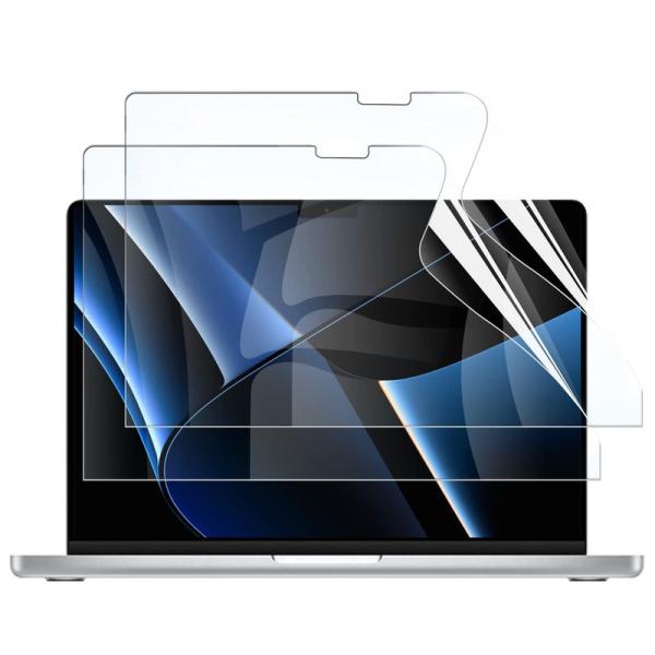 TOWOOZ MacBook Pro フィルム 14インチ M1チップモデル 2021 MacBoo...