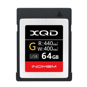 INDMEM XQDメモリーカード 64GB 書き込み速度400MB/s 読み出し速度440MB/s｜onna