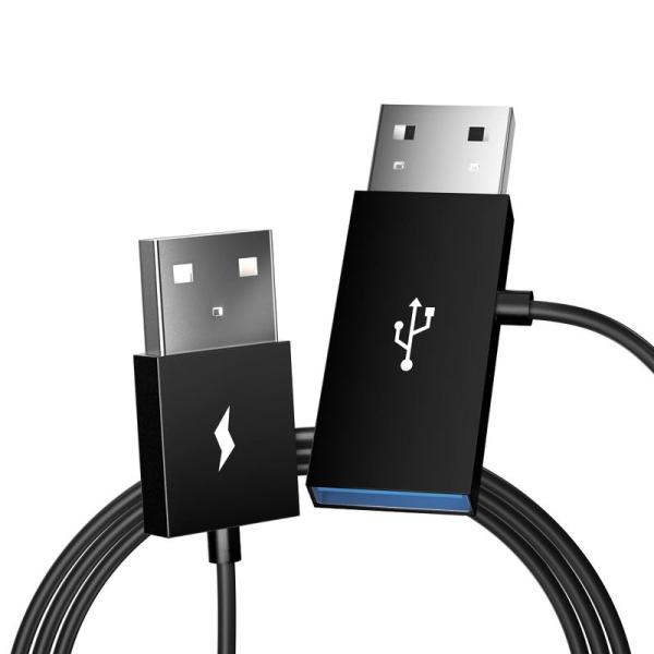 オットキャストOttocast 製品用USB電源補助ケーブル U2-AIR U2-PLUS U2-G...