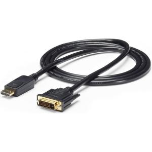 StarTech.com DisplayPort - DVI変換ケーブル 1.8m ディスプレイポート オス DVI-D オス 1920x1｜onna