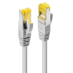 LINDY Cat.7 S/FTP LSZHネットワークケーブル、両端RJ45付、グレー、0.5m(型番:47261)｜onna