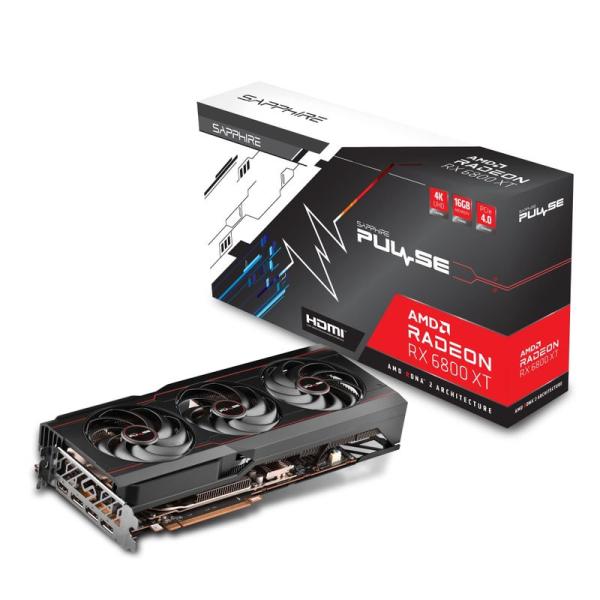 Sapphire PULSE Radeon RX 6800 XT 16GB グラフィックスボード 1...