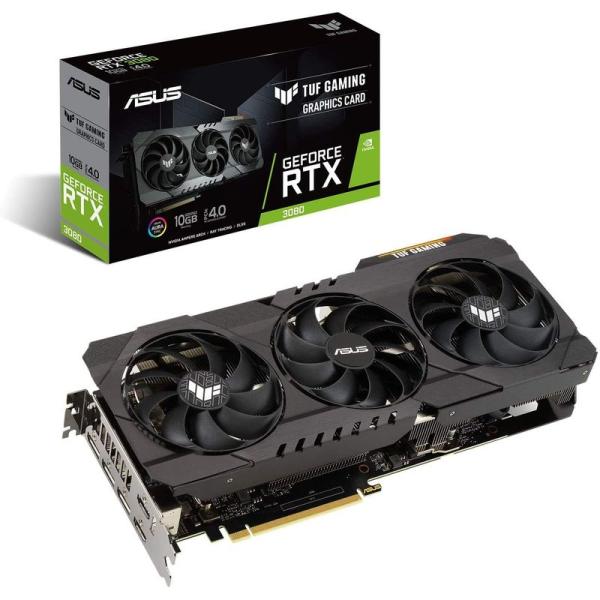 ASUS NVIDIA GeForce RTX 3080 搭載 トリプルファンモデル 10G TUF...