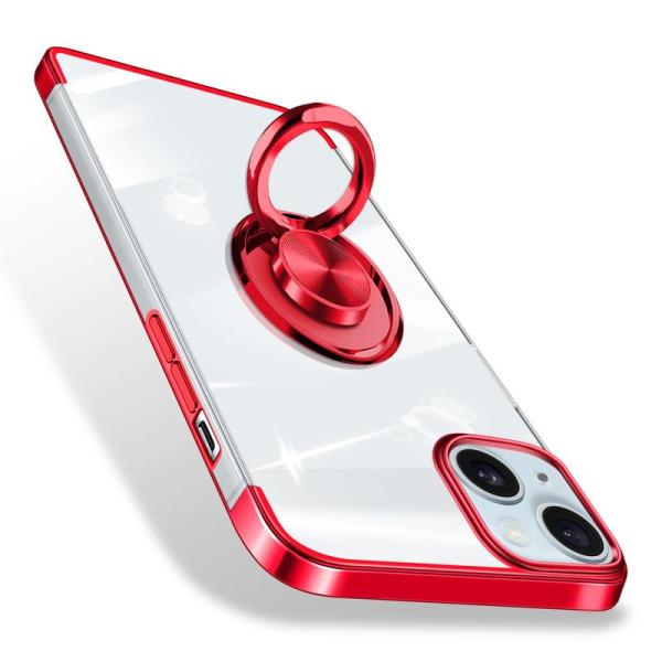 kadixini iPhone 15 用 ケース リング クリア アイフォン15 用 ケース 透明 ...