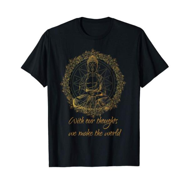 仏教の言葉 スピリチュアリティ 曼荼羅 Tシャツ