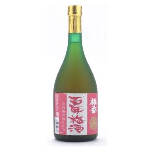 父の日 ギフト プレゼント 百年梅酒 ひゃくねんうめしゅ 完熟梅仕込み 720ml 赤ラベル お酒｜ono-sake