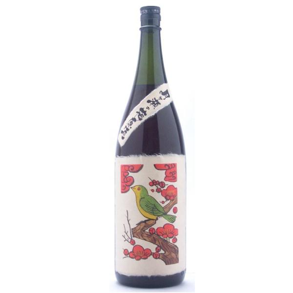 月ヶ瀬の梅原酒 つきがせのうめげんしゅ 1800ml リキュール 奈良県 八木酒造 花札シリーズ