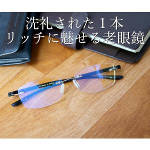 老眼鏡 かっこいい ツーポイント モデル 11...の詳細画像1