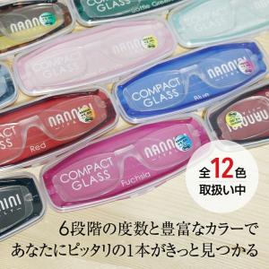 老眼鏡 コンパクトグラス2 nannini リ...の詳細画像2