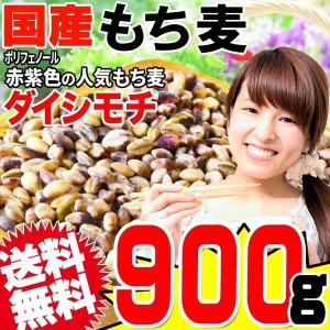 もち麦 国産 グルメセール もちむぎ(ダイシモチ) 900g レジスタントスターチ βグルカン わけあり 訳あり 送料無料｜onomichi-marukin