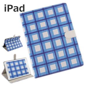 ipad air5 air4 ケース 第9世代 第8世代 第7世代 おしゃれ チェック柄 ブルー ipad9 ipad8 ipad7 10.2 ipad pro10.5 Air3 ipad6 ipad mini5 mini 4｜onparade