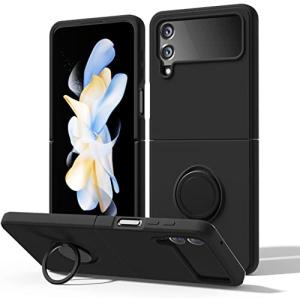 galaxy z flip4 ケース 純正 リング シリコン 男女兼用 スタンド機能 高級 人気 galaxy z flip4 5g ケース 純正 お