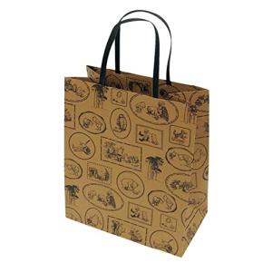 インディゴ Disney プーさん 手提げ 紙袋 キャリーバッグＭ Ｐｏｏｈ／フレーム DC027の商品画像