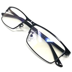 [FREESE] 超軽量 伊達メガネ メンズ ブルーライトカット