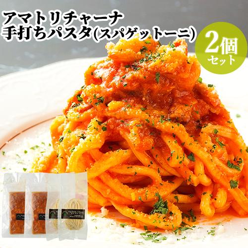 アマトリチャーナ(玉葱、燻製した豚肉、トマト) アマトリチャーナスパゲットーニ  約290g×2 ヴ...
