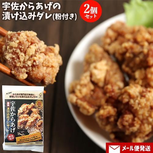宇佐からあげの漬け込みダレ&amp;からあげ粉セット お試し85g+80g(唐揚げ下味用)×2個セット ナル...