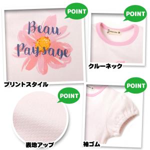 送料無料 女児 ベビー 綿100% 半袖 パジ...の詳細画像1