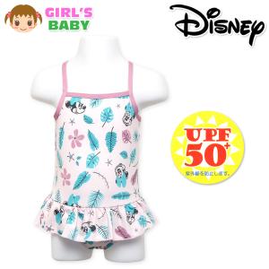 女児 ベビー UVカット ワンピース水着 スイムウェア