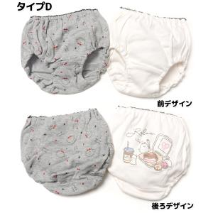 送料無料 2枚組セット 女児 キッズ ショーツ...の詳細画像4