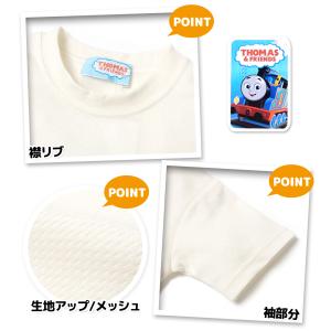 送料無料 男児 キッズ メッシュ 半袖 光るパ...の詳細画像3