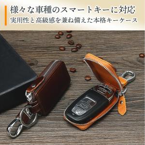 キーケース スマートキーケース 本革 革 高級...の詳細画像1
