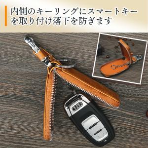 キーケース スマートキーケース 本革 革 高級...の詳細画像2