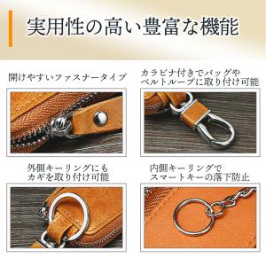 キーケース スマートキーケース 本革 革 高級...の詳細画像3