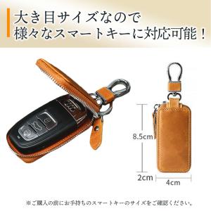 キーケース スマートキーケース 本革 革 高級...の詳細画像4