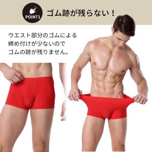メンズ パンツ 下着 ボクサー 3枚セット シ...の詳細画像1