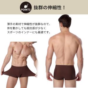 メンズ パンツ 下着 ボクサー 3枚セット シ...の詳細画像3