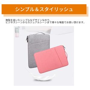 ノートパソコンケース ノートPCバッグ タブレ...の詳細画像3