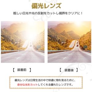 オーバーサングラス メンズ レディース 偏光 ...の詳細画像2