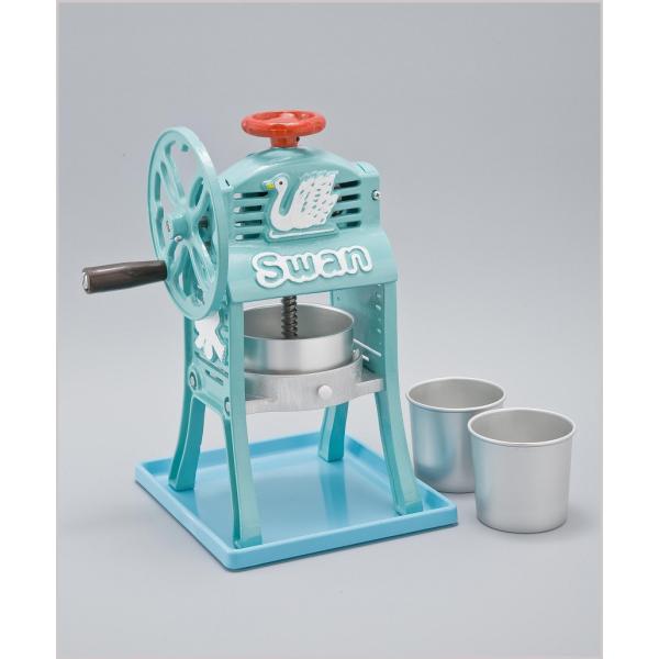 SI-5A　(SI 5A) ちいさな南極DX ミニ手動式氷削機 SWAN スワン カキ氷 池永鉄工