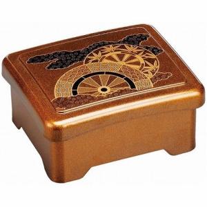 新光月丼重 御所車内朱　漆器 うな重 うな重箱 鰻　土用の丑の日　うなぎ