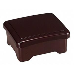 新光月丼重　新溜艶消し内朱 漆器 うな重 器 うな重箱 和食器 業務用 お重、かつ重 5-731-1...