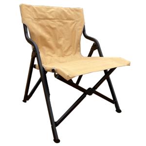 東谷 【代引不可】 アウトドア フォールディングチェア ベージュ W73.5