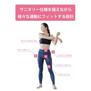 ポイント利用 オンヨネ ヨガタイツ ヨガパンツ...の詳細画像2