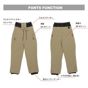 スノボウェア スノーボード ウェア ベーシック...の詳細画像4