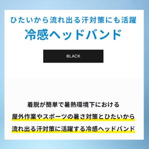 優良配送 フリーズテック 氷撃 冷感 ヘッドバ...の詳細画像1