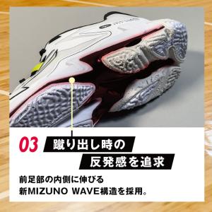 MIZUNO バレーボールシューズ ウエーブラ...の詳細画像5