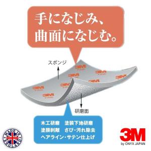 3M スポンジ 研磨材 サンドペーパー 026...の詳細画像1