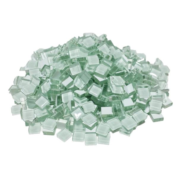 ガラス モザイク タイル バラ クリア 大容量600ｇ600ピース以上 DIY ハンドメイド クラフ...