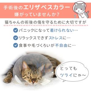 術後服 ウエア 猫 メス オス 猫の術後服 術...の詳細画像1