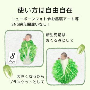 おくるみ 白菜 はくさい ベビー 赤ちゃん 新...の詳細画像3